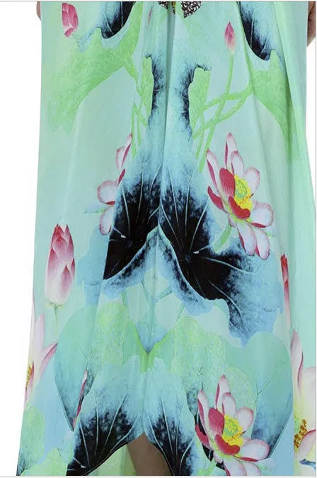 Shahida Parides Short 3-Way Style Dress in Aqua