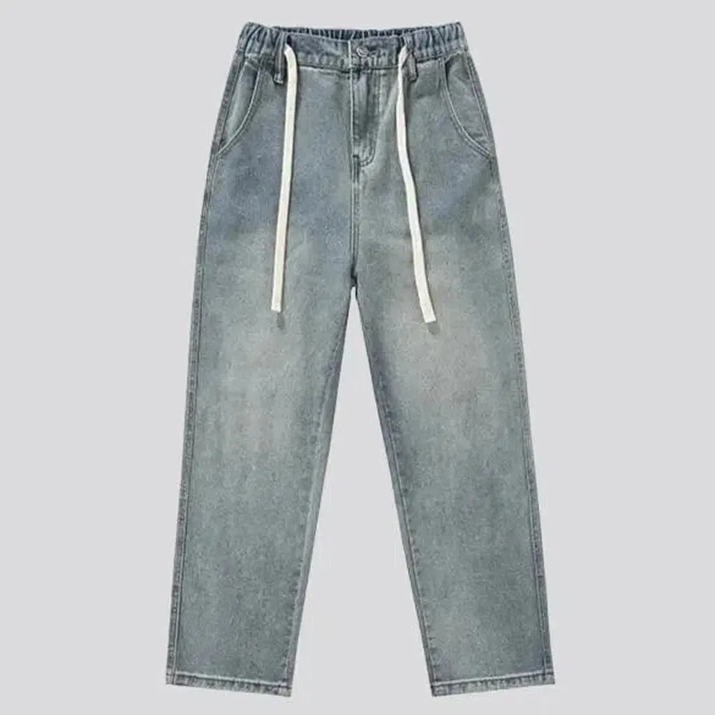 Stonewashed 90s jeans
 for men