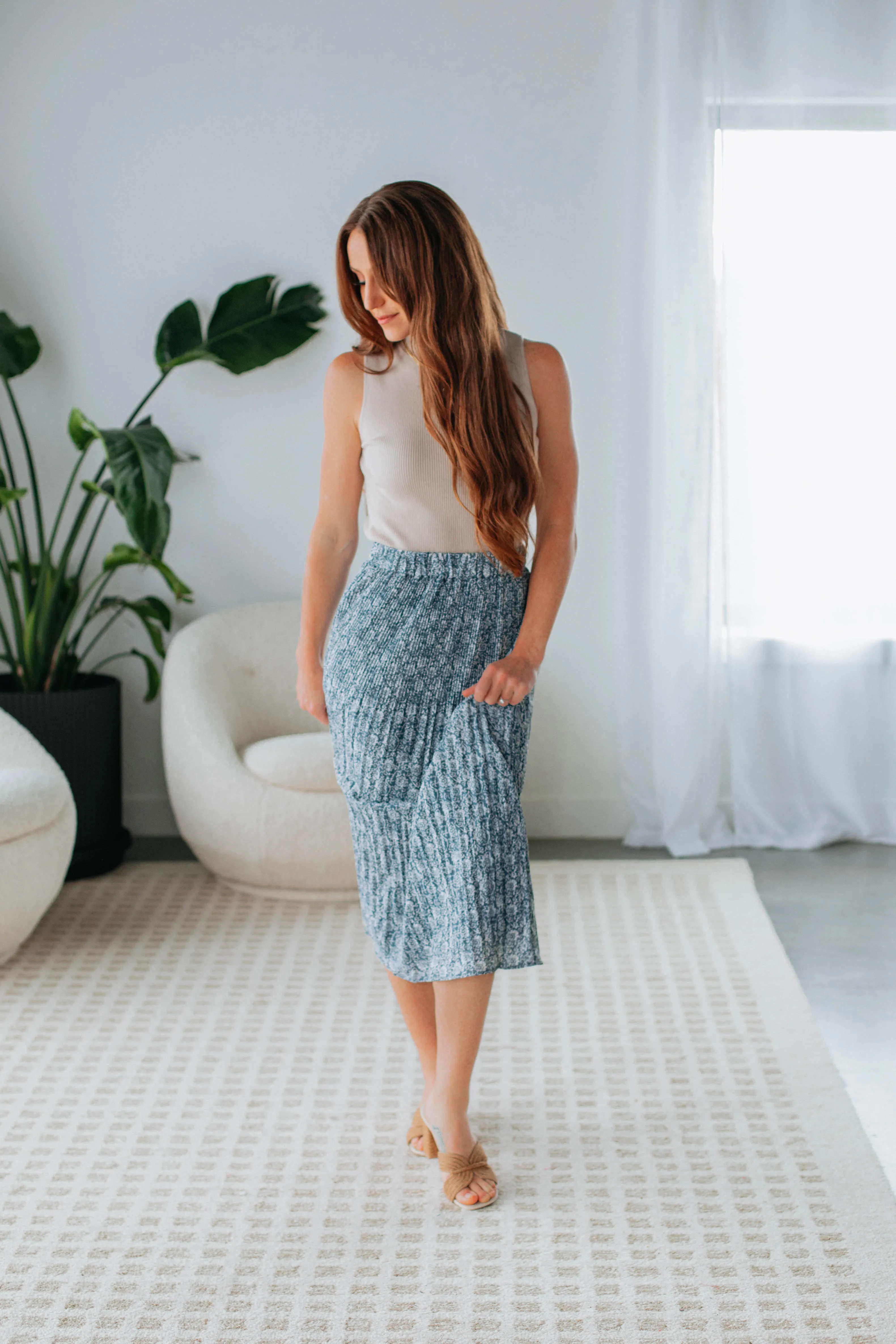 Tali Midi Skirt