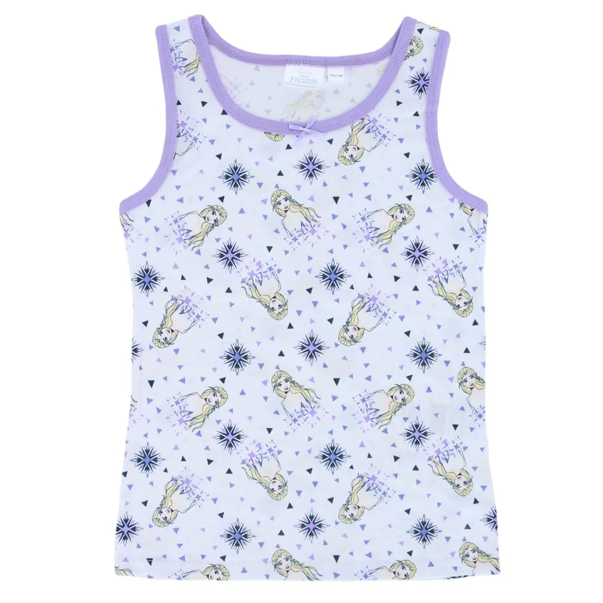 Textiel Trade Girl's Disney Frozen Tank Top (2 Pack)