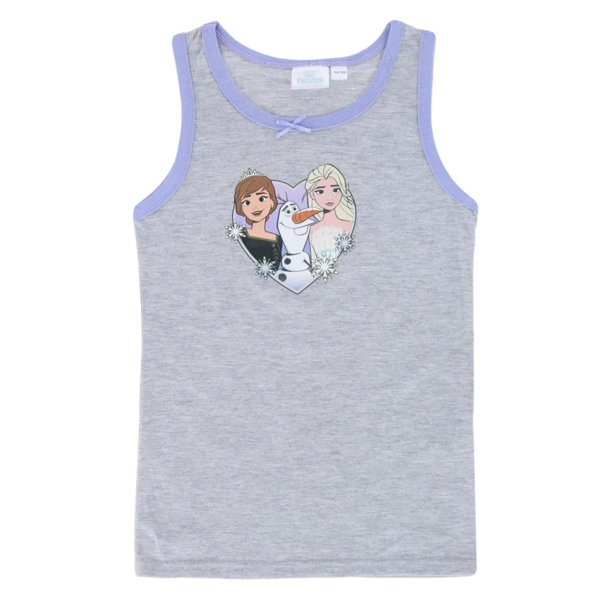 Textiel Trade Girl's Disney Frozen Tank Top (2 Pack)