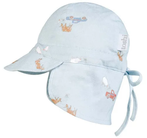 Toshi Flap Cap Baby Bambini Sheep Station