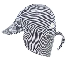 Toshi Flap Cap Baby Navy